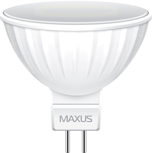 Лампа світлодіодна Maxus (4820185351539) 3Вт, GU5.3, 4100K